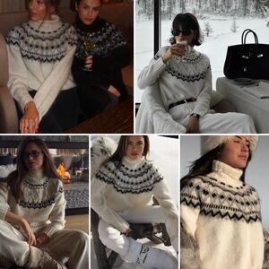 Women's Nordic Pattern Sweater